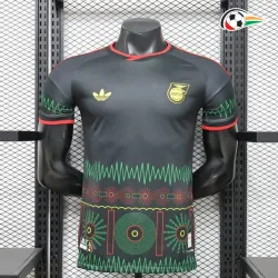 Camisa Reserva Versão Jogador Jamaica Copa do Mundo 2026 Preto