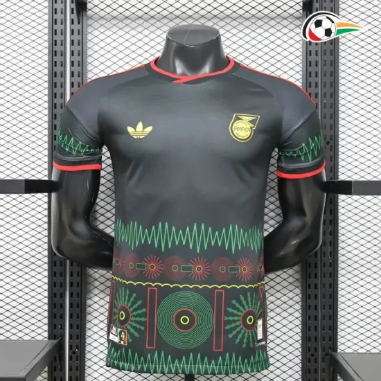 Camisa Reserva Versão Jogador Jamaica Copa do Mundo 2026 Preto