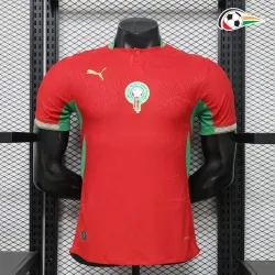 Camisa Titular Versão Jogador Marruecos Copa do Mundo 2026 Vermelho