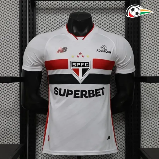Camisa Titular Versão Jogador São Paulo 2026/2027 Branco