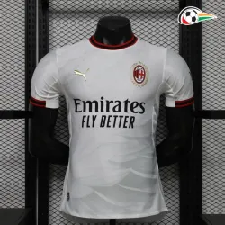 Camisa Versão Jogador AC Milan 2026/2027 Branco/Preto