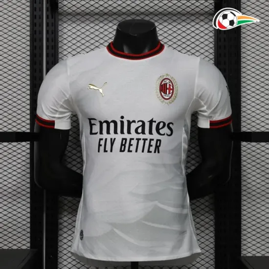 Camisa Versão Jogador AC Milan 2026/2027 Branco/Preto