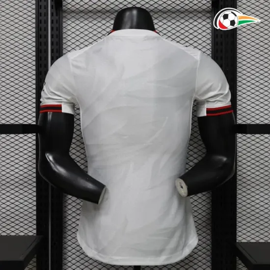Camisa Versão Jogador AC Milan 2026/2027 Branco/Preto