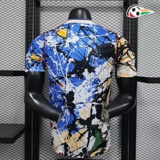 Camisa Versão Jogador Manchester United x Stone Roses 2025/2026 Edição Especial Multicolor