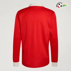 Camisa Gales 150 Edição De Aniversário 2026 Vermelho Manga Longa