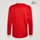 Camisa Gales 150 Edição De Aniversário 2026 Vermelho Manga Longa