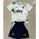 Camisa Reserva Infantil Irland Copa do Mundo 2026 Branco/Verde Claro