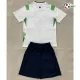 Camisa Reserva Infantil Irland Copa do Mundo 2026 Branco/Verde Claro