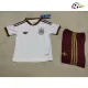 Camisa Reserva Infantil España Copa do Mundo 2026 Branco/Vermelho