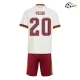 Camisa Reserva Infantil Pedri 20 España Copa do Mundo 2026 Branco/Vermelho