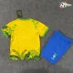 Camisa Infantil Brasil 2026 Edição Especial Multicolor