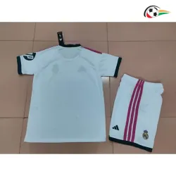 Camisa Infantil Real Madrid 2026/2027 Branco com Patch HP