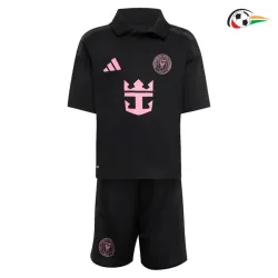 Camisa Reserva Infantil Inter Miami 2026/2027 Preto/Rosa