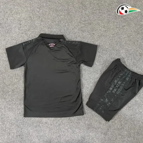 Camisa Reserva Infantil Inter Miami 2026/2027 Preto/Rosa