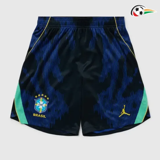 Shorts de Futebol Reserva Brasil Copa do Mundo 2026 Azul