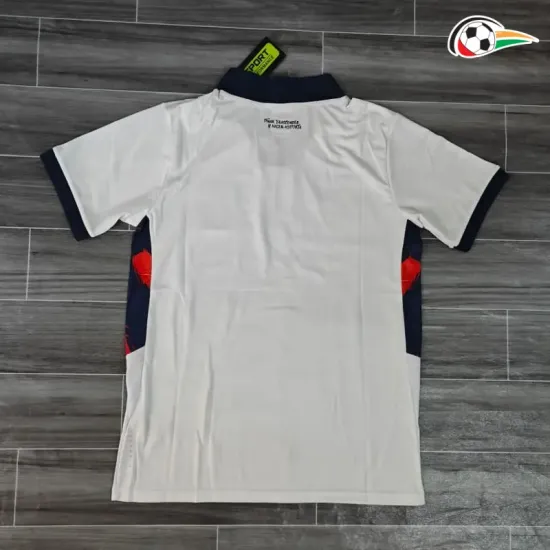 Camisa Alternativa Ecuador Copa do Mundo 2026 Esbranquiçado