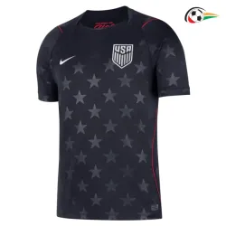 Camisa Reserva EE.UU Copa do Mundo 2026 Preto Obsidiana