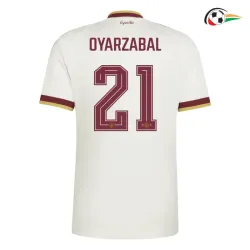 Camisa Reserva Oyarzabal 21 España Copa do Mundo 2026 Branco/Vermelho