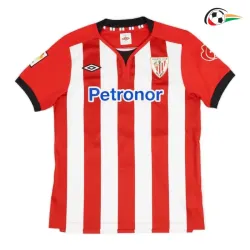 Camisa Retrô Titular Athletic de Bilbao 2011/12 Vermelho/Branco