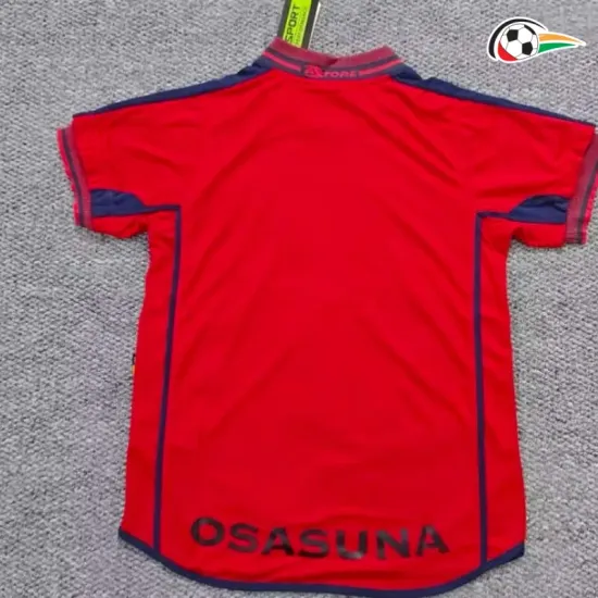 Camisa Retrô Titular Osasuna 2000/02 Vermelho