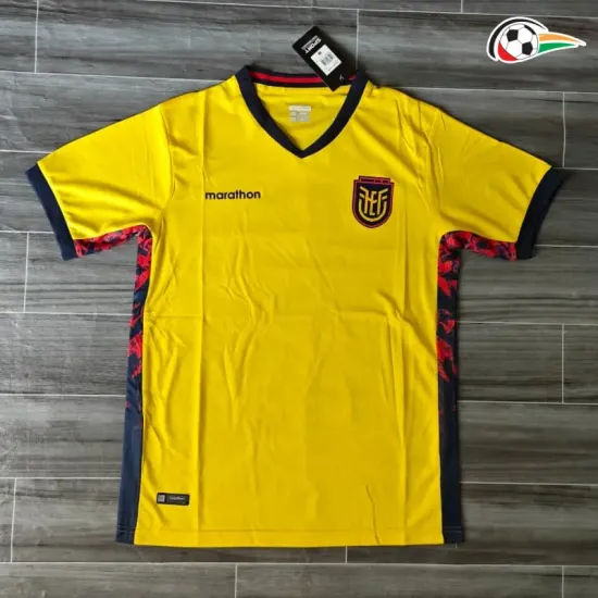 Camisa Titular Ecuador Copa do Mundo 2026 Amarelo