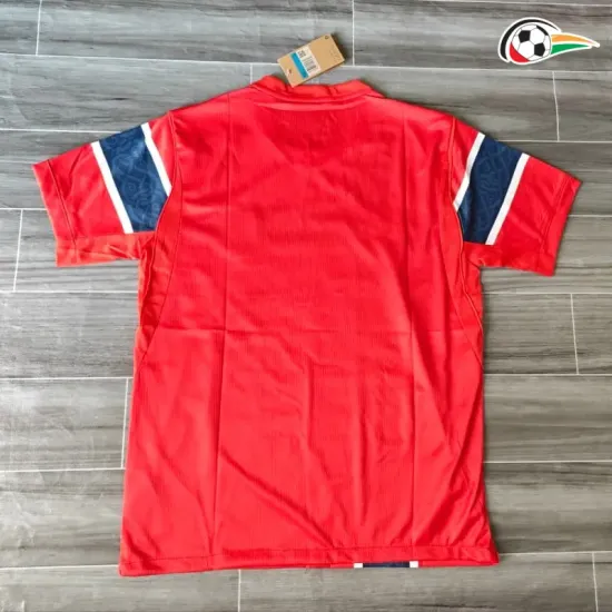 Camisa Titular Noruega Copa do Mundo 2026 Vermelho/Azul