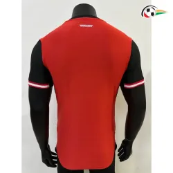 Camisa Titular Versão Jogador Austria Copa do Mundo 2026 Vermelho