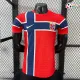 Camisa Titular Versão Jogador Noruega Copa do Mundo 2026 Vermelho/Azul