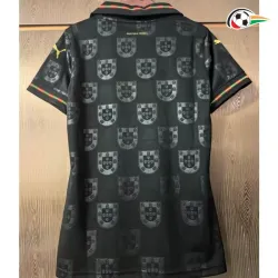Camisa Feminina Portugal 2026 Edição Especial Preto