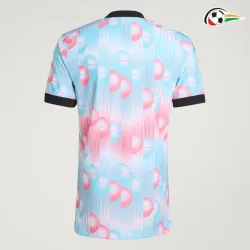 Camisa Reserva Bélgica Copa do Mundo 2026 Rosa/Azul Claro