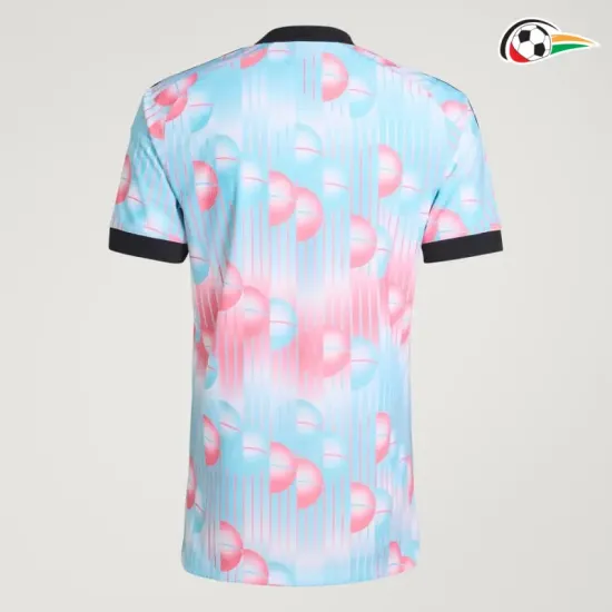 Camisa Reserva Bélgica Copa do Mundo 2026 Rosa/Azul Claro
