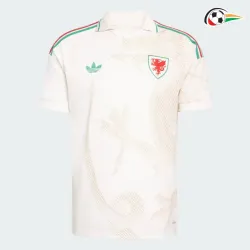 Camisa Reserva Gales Copa do Mundo 2026 Branco