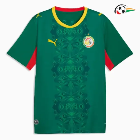 Camisa Reserva Senegal Copa do Mundo 2026 Verde