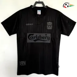 Camisa Retrô Liverpool 1995/96 Edição Especial Preto