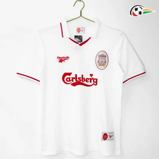 Camisa Retrô Liverpool 1996/97 Branco