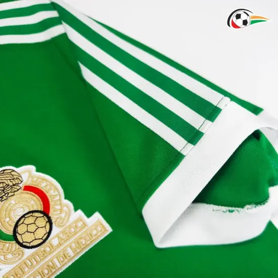 Camisa Retrô Titular México 1986 Verde