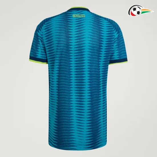 Camisa Reserva Colombia Copa do Mundo 2026 Azul