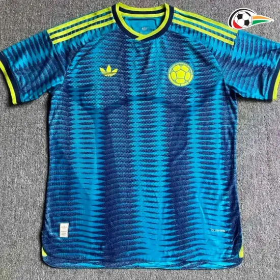 Camisa Reserva Colombia Copa do Mundo 2026 Azul