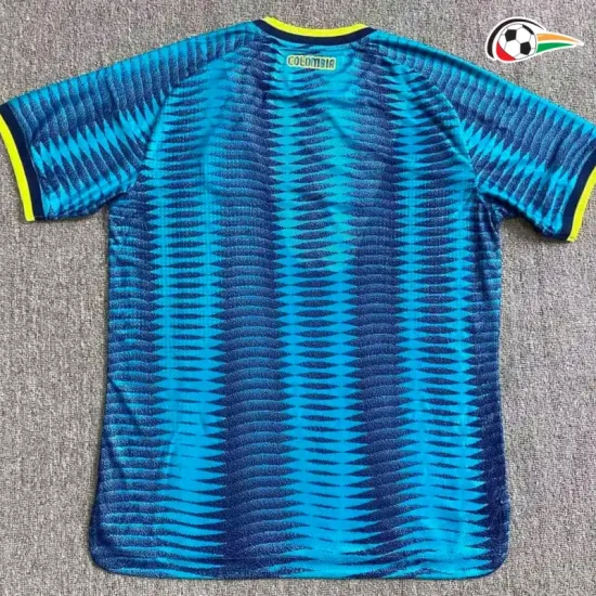 Camisa Reserva Colombia Copa do Mundo 2026 Azul