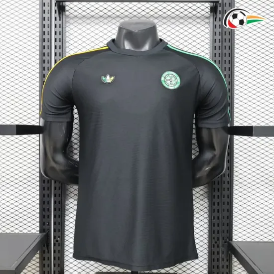 Camisa Retrô Versão Jogador Celtic 2025/2026 Preto