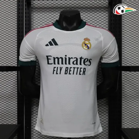 Camisa Versão Jogador Real Madrid 2026/2027 Branco