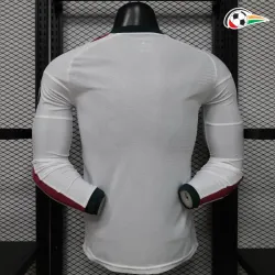 Camisa Versão Jogador Real Madrid 2026/2027 Branco com Patch HP Manga Longa