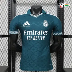 Camisa Versão Jogador Real Madrid 2026/2027 Edição Especial Verde Safira