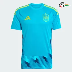 Camisa de Goleiro Titular España Copa do Mundo 2026 Azul