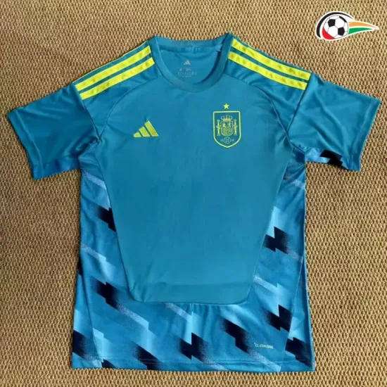 Camisa de Goleiro Titular España Copa do Mundo 2026 Azul