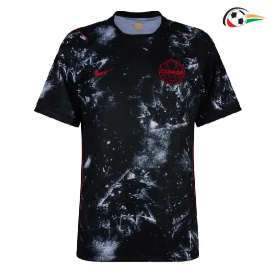 Camisa Reserva Canada Copa do Mundo 2026 Preto