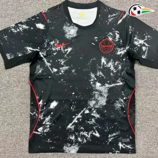 Camisa Reserva Canada Copa do Mundo 2026 Preto