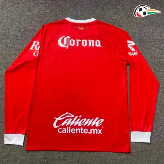 Camisa Toluca 2025/2026 Edição Especial Vermelho Manga Longa