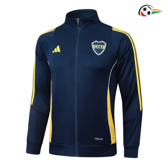 Jaqueta do Boca Juniors 2025/2026 Azul Royal/Amarelo
