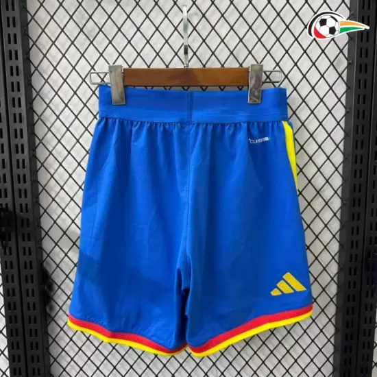 Shorts de Futebol Titular Versão Jogador Colombia Copa do Mundo 2026 Azul